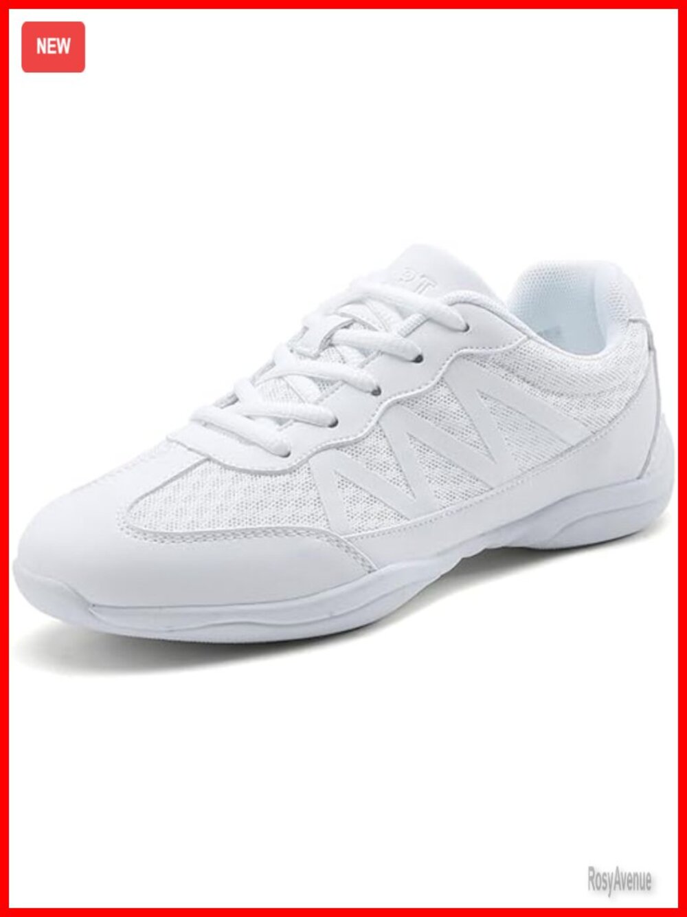 Cheerleading Shoes Lightweight Breathable Knit Cheer Sneakers Training